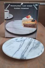 Handig draaiplateau van marmer, Huis en Inrichting, Ophalen, Overige materialen, Schaal, Rond