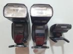 Draadloze YONGNUO flitsset, 2 flitsers + remote, voor CANON, Audio, Tv en Foto, Fotografie | Flitsers, Ophalen of Verzenden, Zo goed als nieuw