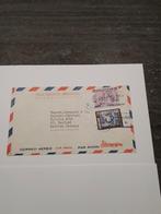 Luchtpost airmail uit Guatemala verstuurd. Echt gelopen., Ophalen of Verzenden, Envelop