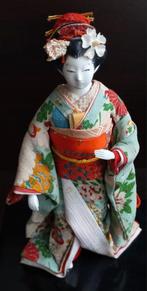 Antiek Japanse pop Geisha Doll Sukiyo collectie item, Antiek en Kunst, Ophalen