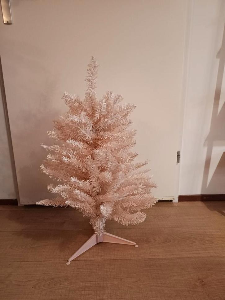 Roze kerstboom 80 cm, Diversen, Kerst, Zo goed als nieuw, Ophalen of Verzenden