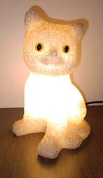 Vintage Poezen Lamp, Kunststof, Vintage, Ophalen of Verzenden, Zo goed als nieuw