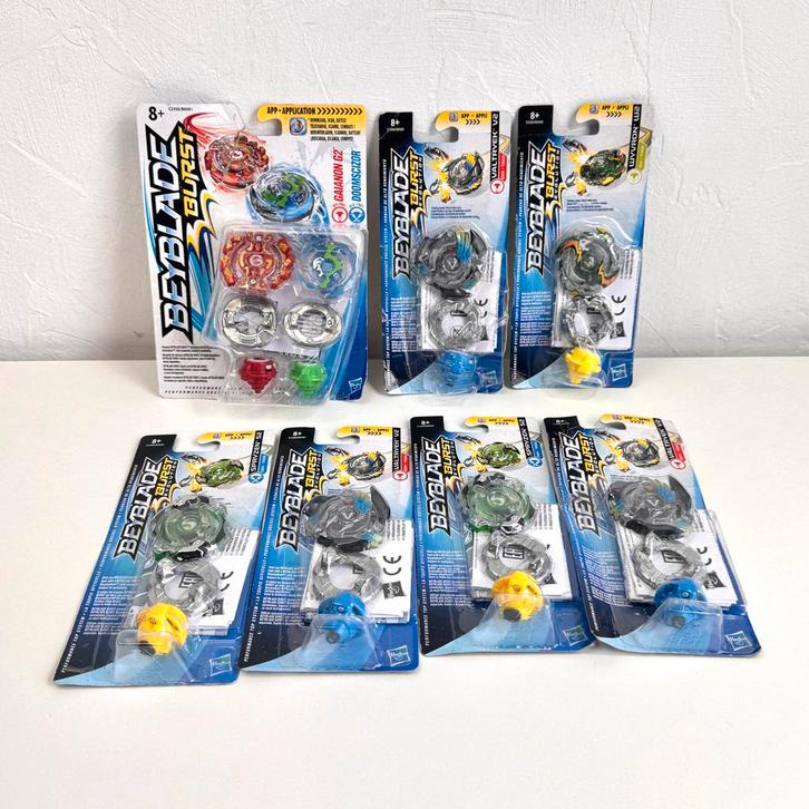 Beyblade | 7 stuks nieuw in verpakking, Kinderen en Baby's, Speelgoed | Actiefiguren, Zo goed als nieuw, Ophalen of Verzenden