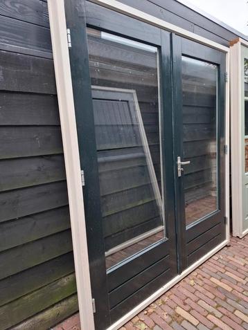 Openslaande tuindeuren dubbel glas deuren terrasdeuren pui  beschikbaar voor biedingen