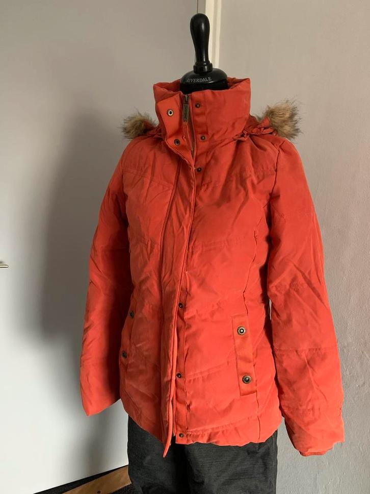 Sutherland Winter Ski Jas Maat M oranje - Zo Goed Als Nieuw!, Kleding | Dames, Jassen | Winter, Zo goed als nieuw, Maat 38/40 (M)
