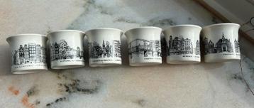 Villeroy Boch Amsterdam grachtenservies eierdoppen beschikbaar voor biedingen