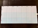 Magnetisch whiteboard weekplanner 30x60 cm, Ophalen, Gebruikt, Overige typen