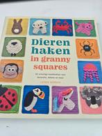Dieren haken in granny squares - Leonie Morgan, Breien en Haken, Ophalen of Verzenden, Zo goed als nieuw, Leonie Morgan