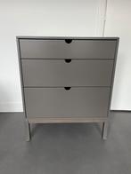 Stokke ladekast - kleur taupe, Ophalen, Gebruikt, 50 tot 100 cm, 3 of 4 laden