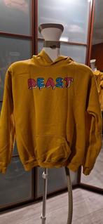 Gele MrBeast Hoodie - Maat S/M, Maat 48/50 (M), Geel, Ophalen of Verzenden, MrBeast