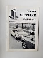 triumph spitfire clubblad nr.3/1986/aug./sept., Boeken, Ophalen of Verzenden