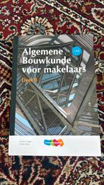 Algemene bouwkunde voor makelaars deel B, Ophalen of Verzenden, Zo goed als nieuw