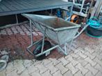 Grote gegalvaniseerde kruiwagen, Ophalen, Gebruikt, Eenwielig