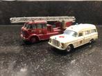 Setje van 2 oude Lesney Matchbox King Size modellen, Hobby en Vrije tijd, Modelauto's | Overige schalen, Ophalen of Verzenden