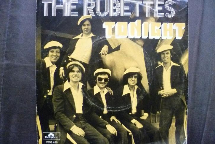 the rubettes - tonight., Cd's en Dvd's, Vinyl Singles, Zo goed als nieuw, Single, Overige genres, 7 inch, Ophalen of Verzenden