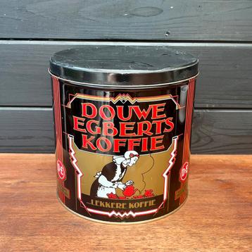 Vintage Douwe Egberts koffieblik beschikbaar voor biedingen