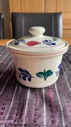 Bierenbont pot met deksel, Huis en Inrichting, Keuken | Servies, Ophalen, Gebruikt, Kom(men), Overige stijlen