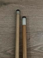 2 keer biljart keu. 11 en 12mm pomeransen, Sport en Fitness, Biljarten en Poolen, Ophalen of Verzenden, Gebruikt, Keu of Ballen
