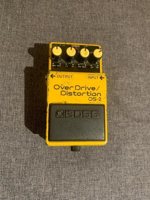 Boss Overdrive/distortion OS-2, Muziek en Instrumenten, Effecten, Gebruikt, Distortion, Overdrive of Fuzz, Ophalen