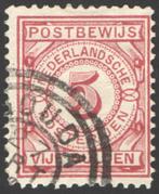 Nederland Postbewijszegel 6 gestempeld 1884, Postzegels en Munten, Postzegels | Nederland, Ophalen of Verzenden, T/m 1940, Gestempeld