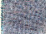 Camira Carlow blauw/groen/turquoise/camel paneelstof 18 mtr, Overige materialen, Blauw, 120 cm of meer, Ophalen of Verzenden