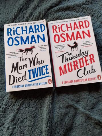 Richard Osman, thursday murder club,the man who died twice beschikbaar voor biedingen