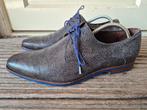 Floris van Bommel herenschoenen maat 44 / 9.5 nieuwstaat, Kleding | Heren, Schoenen, Bruin, Floris van Bommel, Ophalen of Verzenden