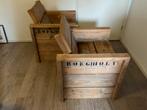 Roeg Holt stoelen steigerhout, set van 2, Ophalen, Zo goed als nieuw, Hout