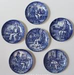 Compl. Set Schoteltjes- petit four bordjes/onderzetter nr.8, Gebruikt, Overige typen, Ophalen of Verzenden, Overige stijlen