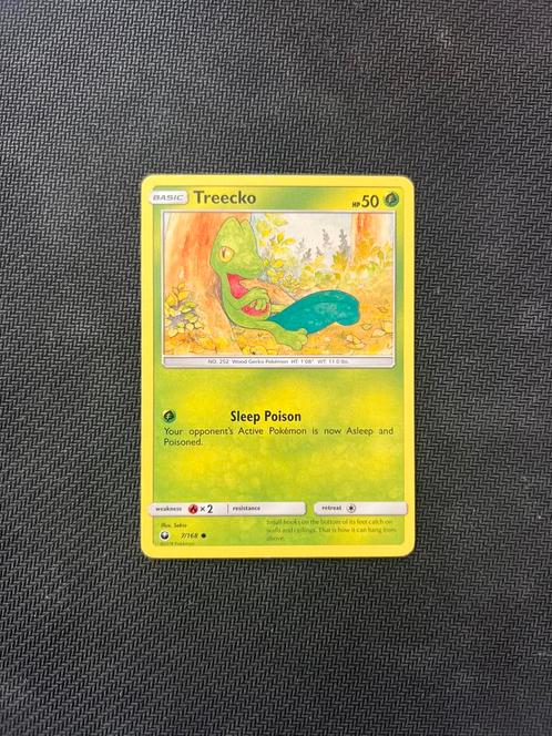 Treecko #7, Hobby en Vrije tijd, Verzamelkaartspellen | Pokémon, Zo goed als nieuw, Losse kaart, Ophalen of Verzenden