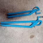 2 buigijzers , 12 en 15mm., Ophalen of Verzenden, Gebruikt