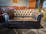 Chesterfield bank, Huis en Inrichting, Banken | Bankstellen, Ophalen, Gebruikt, 150 tot 200 cm, Tweepersoons