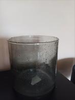 Bubbeltjes glas windlicht, Ophalen of Verzenden, Overige materialen, Minder dan 25 cm