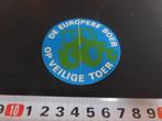 sticker De europese boer op veilige toer  Tractor, Verzamelen, Stickers, Ophalen, Zo goed als nieuw