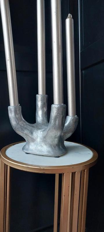 HK Living Koraal Kaarshouder Zilver - Nieuwstaat! beschikbaar voor biedingen