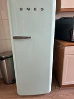 Mint Groene Smeg Koelkast met diepvries, Witgoed en Apparatuur, Koelkasten en IJskasten, Gebruikt, 200 liter of meer, 60 cm of meer