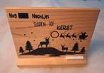 Nog....nachtjes slapen tot kerst bordje, Diversen, Kerst, Ophalen of Verzenden, Nieuw