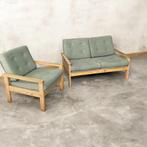 Vintage Scandinavische Grenen Bankstel Jaren 70, Ophalen, Gebruikt, Huysmans, Mid Century Deens design pine wood / grenen