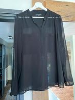 Second Female Zwarte Blouse - Maat M, Ophalen of Verzenden, Zo goed als nieuw, Maat 38/40 (M), Zwart