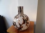 Seventies Vaas, opaline/gemarmerd, Antiek en Kunst, Antiek | Vazen, Ophalen of Verzenden