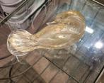 Vintage Murano sculptuur vogel goud glas, Antiek en Kunst, Antiek | Glas en Kristal, Ophalen of Verzenden