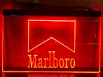 Led lichtbord MARLBORO 3d neon look, Ophalen of Verzenden, Nieuw, Lichtbak of (neon) lamp