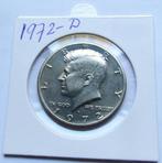 ** 1972-D  - USA  - Half Dollar Kennedy - ** incl verzenden*, Verzenden, Noord-Amerika, Losse munt