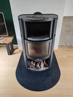 Scan 25 Vrijstaande houtkachel met dubbelwandige kachelpijp, Huis en Inrichting, Kachels, Ophalen, Gebruikt, Hout, Houtkachel