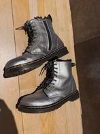 Dr. Martens 1460 Serena T Veterboots - zilver, Dr Martens, Meisje, Ophalen of Verzenden, Laarzen
