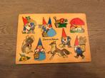 Houten Puzzel David de Kabouter, 2 tot 4 jaar, Gebruikt, Ophalen of Verzenden, Van hout