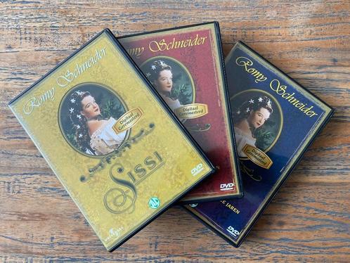3 DVD's Trilogie SISSI! Als NIEUW!, Cd's en Dvd's, Dvd's | Drama, Zo goed als nieuw, Drama, Boxset, Alle leeftijden, Ophalen of Verzenden