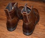 Jack & Jones - leren JFW RUSSEL boots Cognac - maat 44, Bruin, Boots, Nieuw, Ophalen of Verzenden