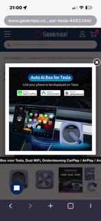 Te koop tesla carplay en Android box van ownice, Ophalen of Verzenden, Zo goed als nieuw