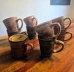 9 Geglazuurde Mokken Union Pacific Tableware, Gebruikt, Ophalen of Verzenden, Overige stijlen, Kop(pen) en/of Schotel(s)